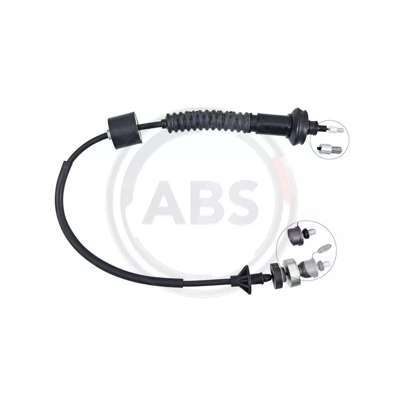 Tirette à câble, commande d'embrayage A.B.S. K27580