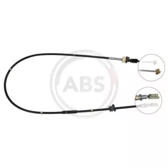 Tirette à câble, commande d'embrayage A.B.S. K27600