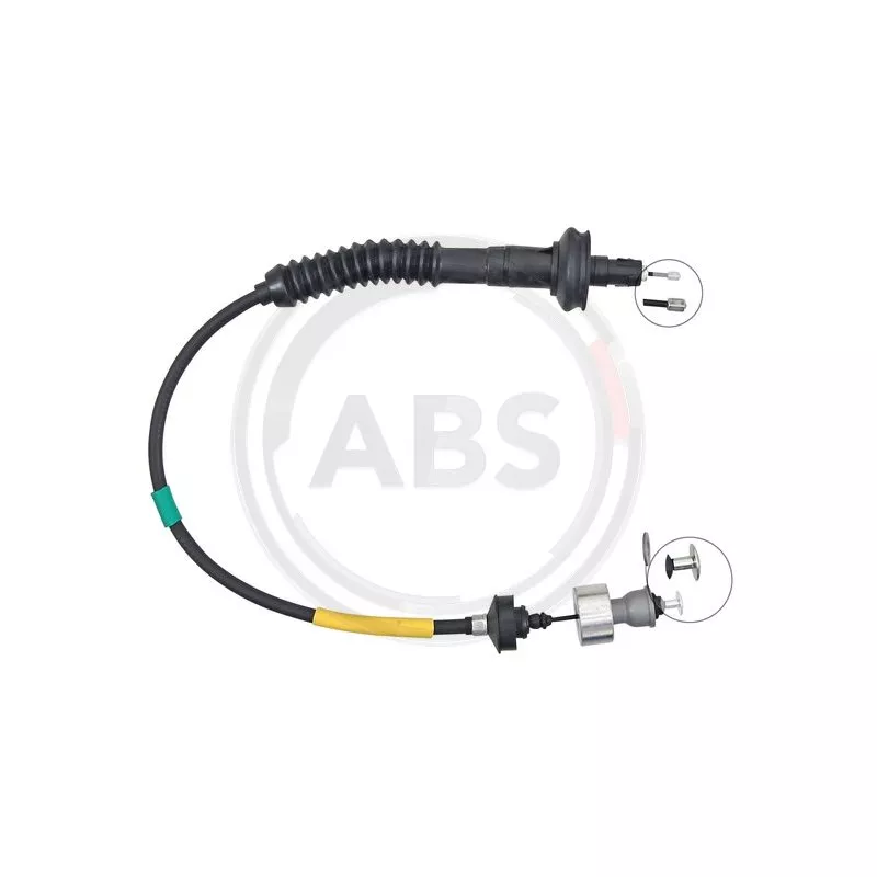 Tirette à câble, commande d'embrayage A.B.S. K27630