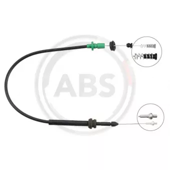 Câble d'accélération A.B.S. K37390