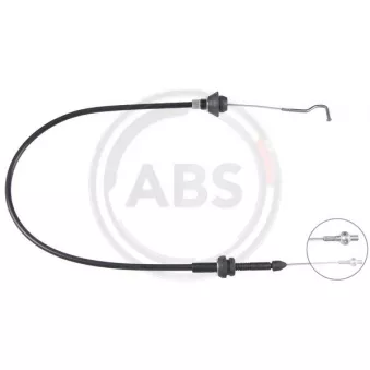 Câble d'accélération A.B.S. K37500