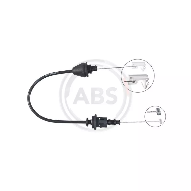 Câble d'accélération A.B.S. K37550