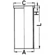 Chemise de cylindre KOLBENSCHMIDT 89910190 - Visuel 1