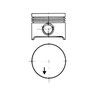 Piston KOLBENSCHMIDT