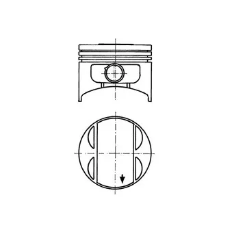 Piston KOLBENSCHMIDT