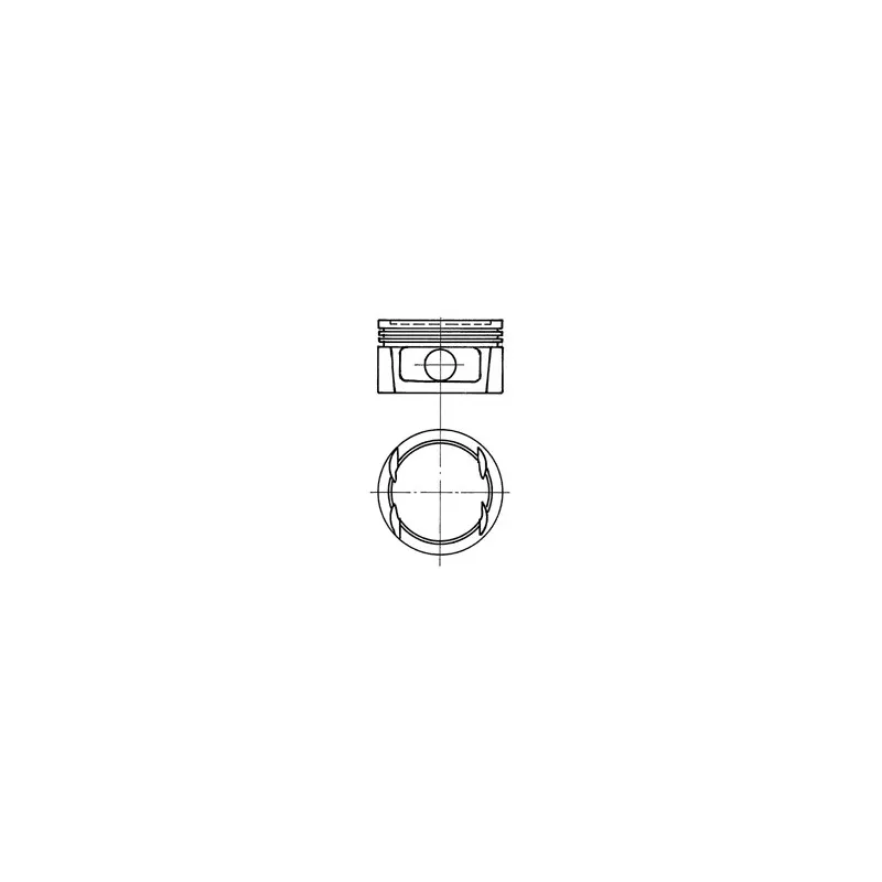 Piston KOLBENSCHMIDT 91023710