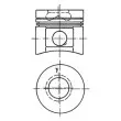 Piston KOLBENSCHMIDT 91260600 - Visuel 1