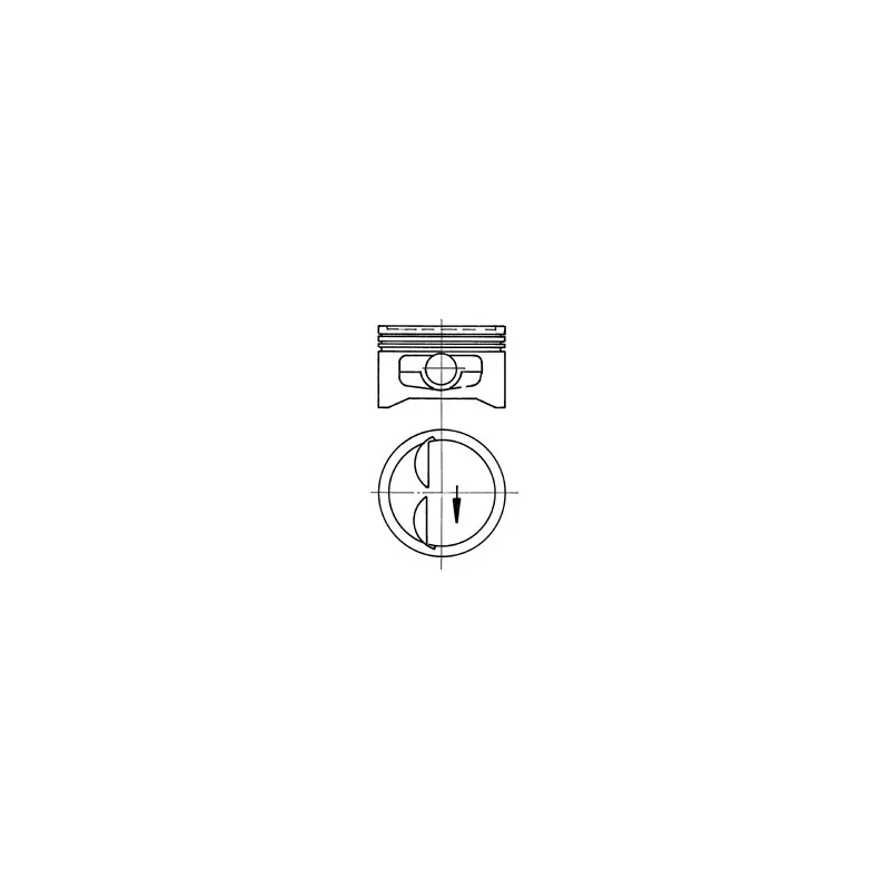 Piston KOLBENSCHMIDT 91937610