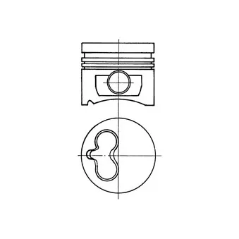 Piston KOLBENSCHMIDT 92006800