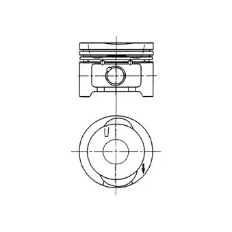 Piston KOLBENSCHMIDT 92228600