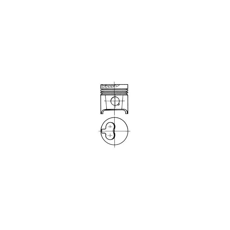 Piston KOLBENSCHMIDT 93784700