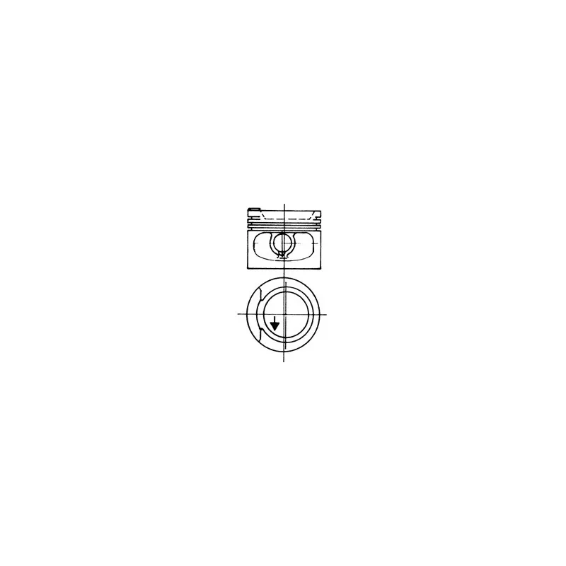 Piston KOLBENSCHMIDT 93875600