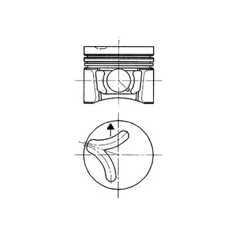 Piston KOLBENSCHMIDT 94347620