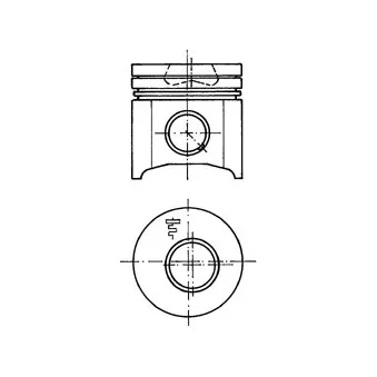 Piston KOLBENSCHMIDT 94382600