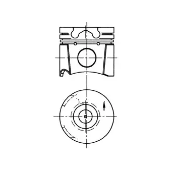 Piston KOLBENSCHMIDT 94401600