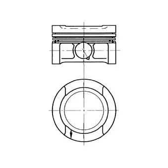 Piston KOLBENSCHMIDT 94503710