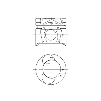 Piston KOLBENSCHMIDT 94597610