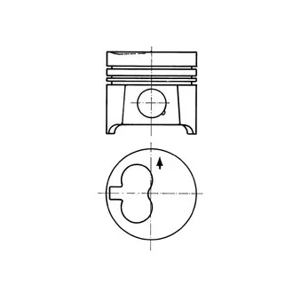 Piston KOLBENSCHMIDT 94642700