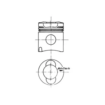 Piston KOLBENSCHMIDT 94669600