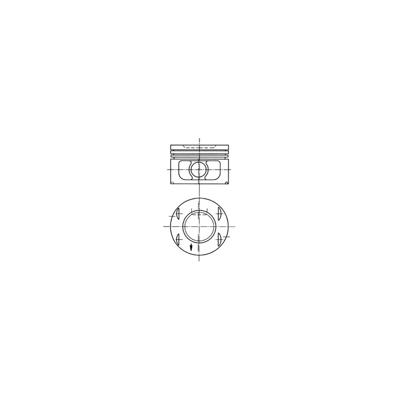 Piston KOLBENSCHMIDT 94673700