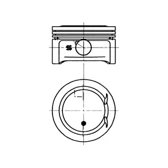 Piston KOLBENSCHMIDT 94798600