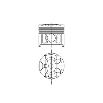 Piston KOLBENSCHMIDT 94820710