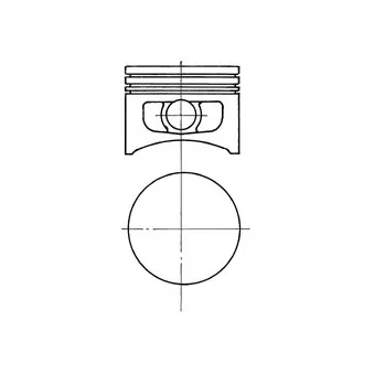 Piston KOLBENSCHMIDT 94917600