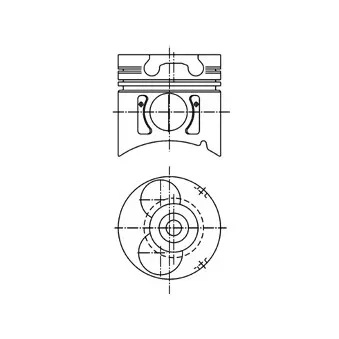 Piston KOLBENSCHMIDT 99371600