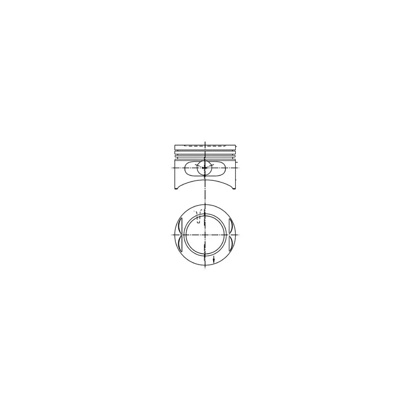 Piston KOLBENSCHMIDT 99380620