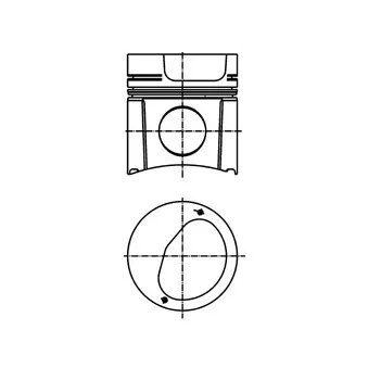 Piston KOLBENSCHMIDT 99393600