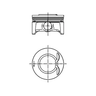 Piston KOLBENSCHMIDT 99659600