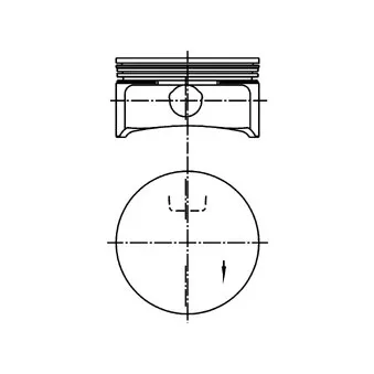 Piston KOLBENSCHMIDT 99741610