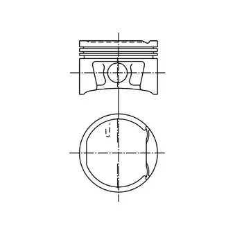 Piston KOLBENSCHMIDT 99746600
