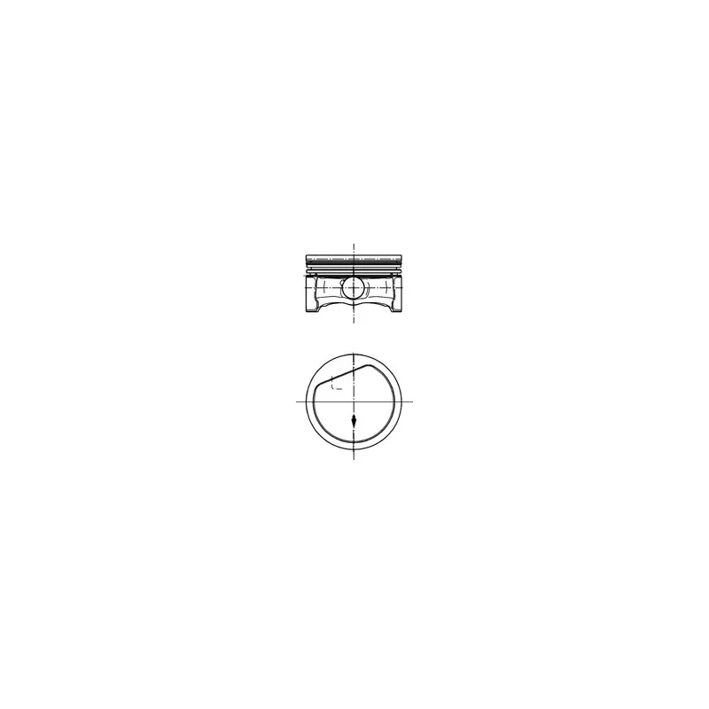 Piston KOLBENSCHMIDT 99882600