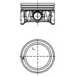 Piston KOLBENSCHMIDT 99913620 - Visuel 1