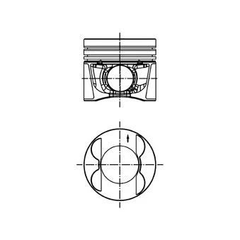 Piston KOLBENSCHMIDT 99941600