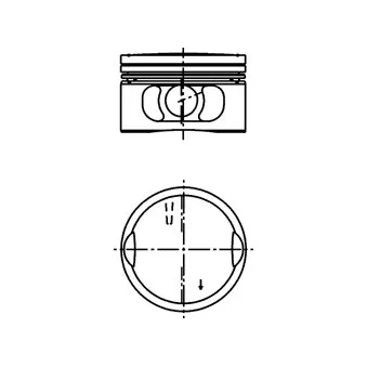 Piston KOLBENSCHMIDT 99942620