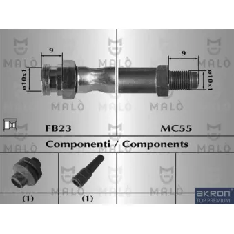 Flexible de frein AKRON-MALÒ 80284