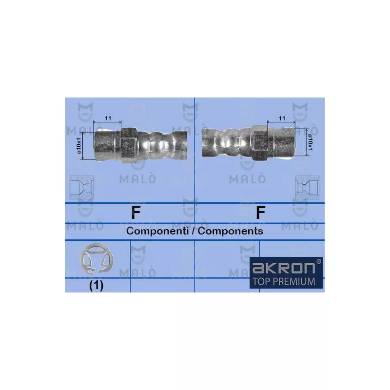 Flexible de frein AKRON-MALÒ 8206