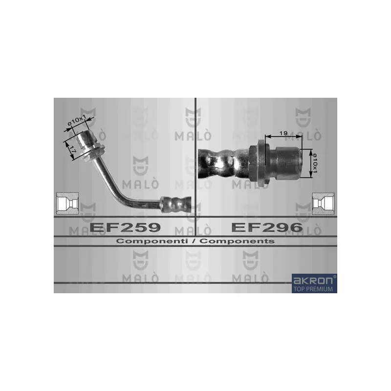 Flexible de frein AKRON-MALÒ 8402