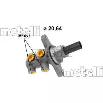 Maître-cylindre de frein METELLI 05-1232
