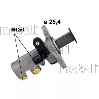 Maître-cylindre de frein METELLI 05-1251