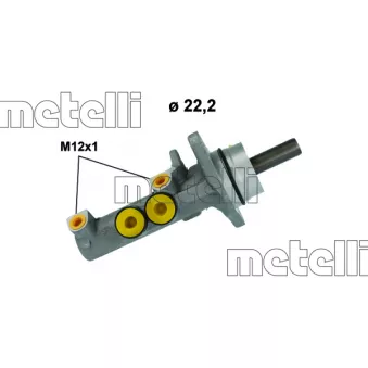 Maître-cylindre de frein METELLI 05-1258