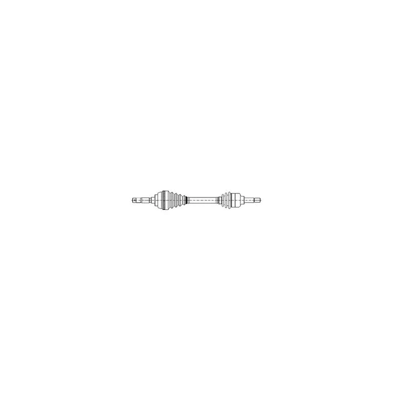 Arbre de transmission METELLI 17-1390