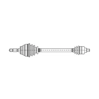 Arbre de transmission METELLI 17-1413