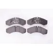 Jeu de 4 plaquettes de frein avant HELLA PAGID 8DB 355 005-371 - Visuel 1