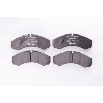 Jeu de 4 plaquettes de frein avant HELLA PAGID 8DB 355 005-371