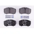Jeu de 4 plaquettes de frein arrière HELLA PAGID 8DB 355 005-381 - Visuel 1