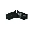 Jeu de 4 plaquettes de frein avant HELLA PAGID 8DB 355 005-391 - Visuel 3