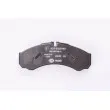 Jeu de 4 plaquettes de frein avant HELLA PAGID 8DB 355 005-411 - Visuel 3